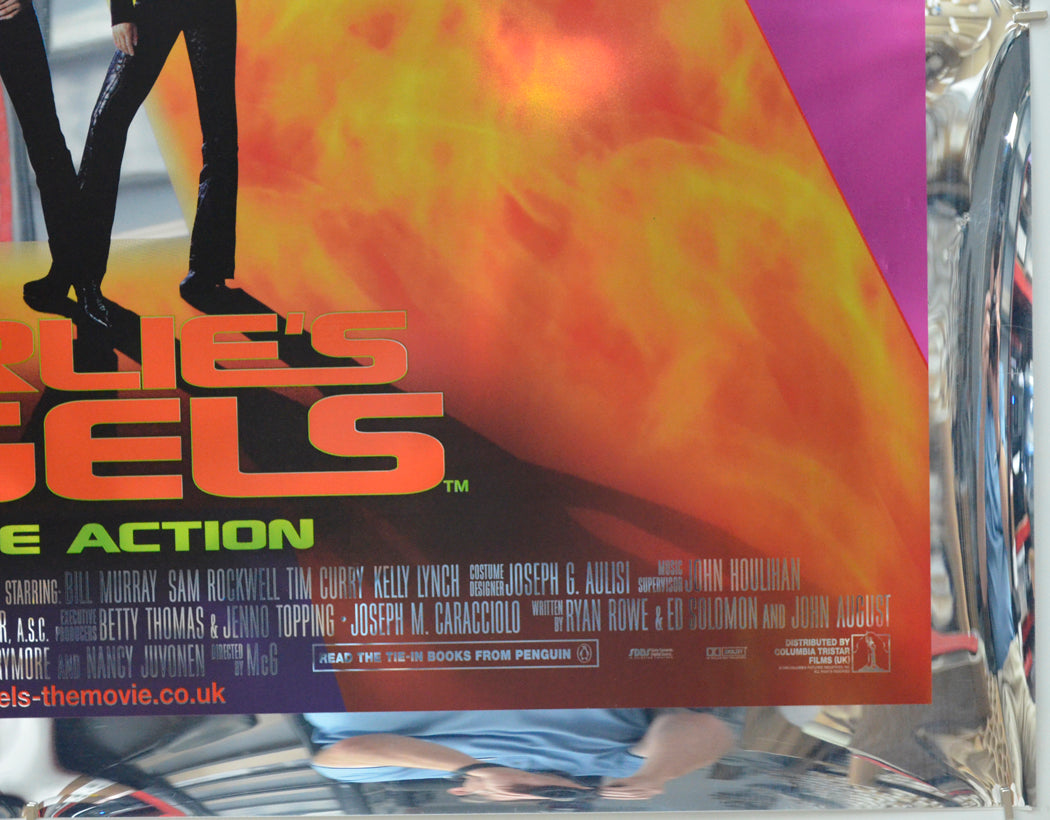 CHARLIE’S ANGELS (Bottom Right) Cinema Quad Movie Poster