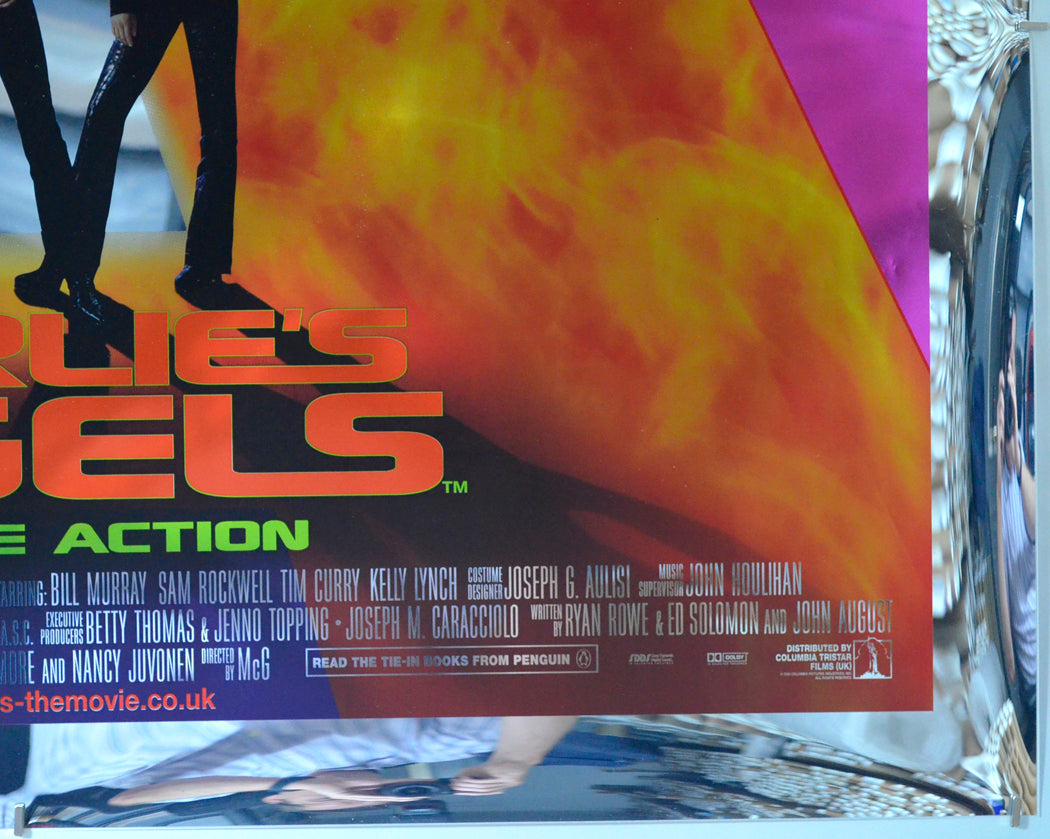 CHARLIE’S ANGELS (Bottom Right) Cinema Quad Movie Poster