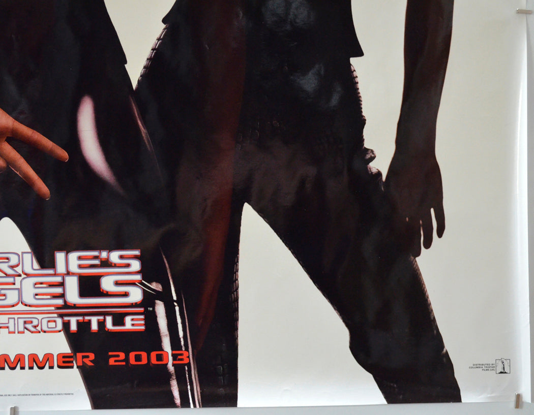 CHARLIE’S ANGELS : FULL THROTTLE (Bottom Right) Cinema Quad Movie Poster