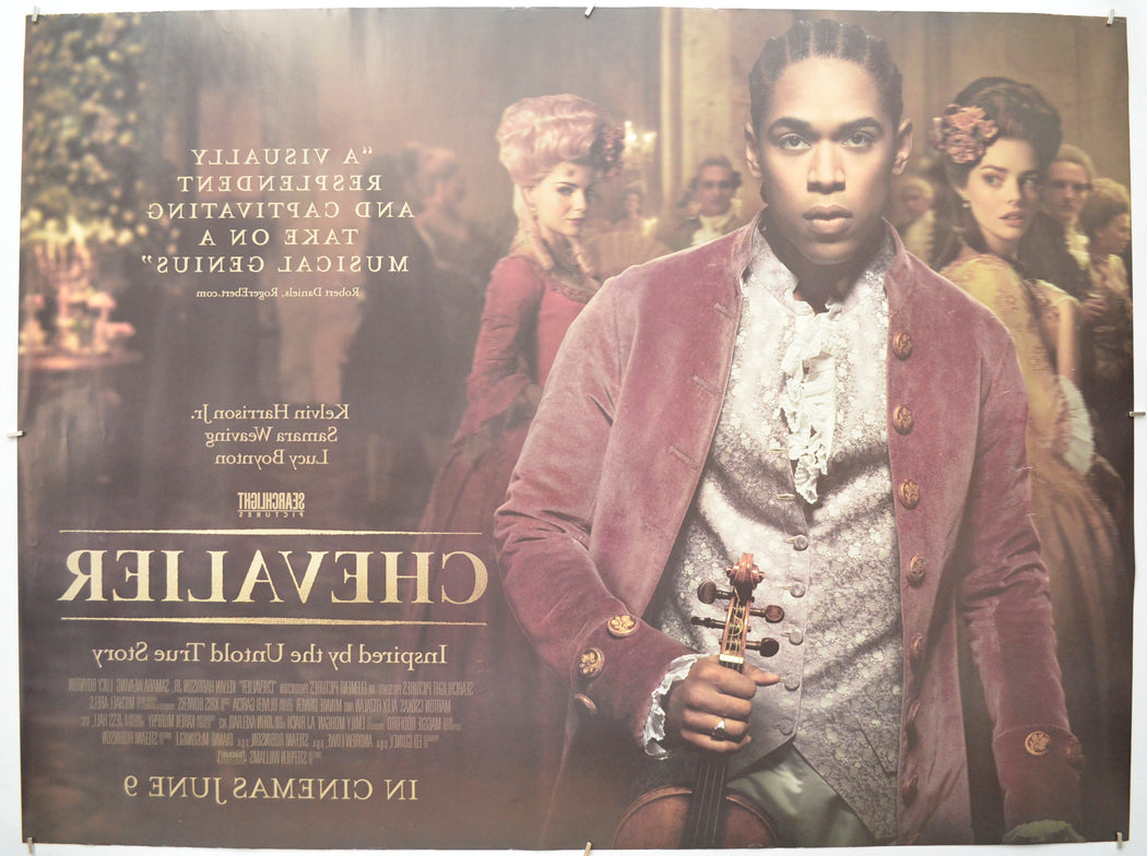 CHEVALIER (Back) Cinema Quad Movie Poster