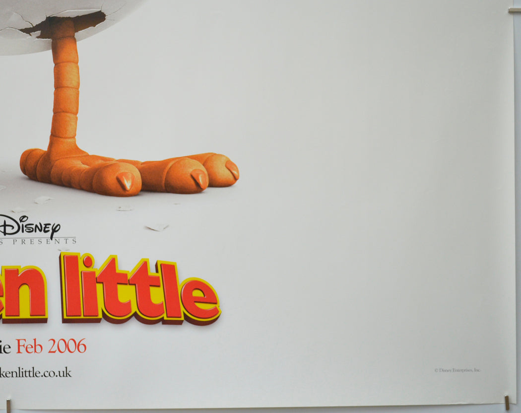 CHICKEN LITTLE (Bottom Right) Cinema Quad Movie Poster
