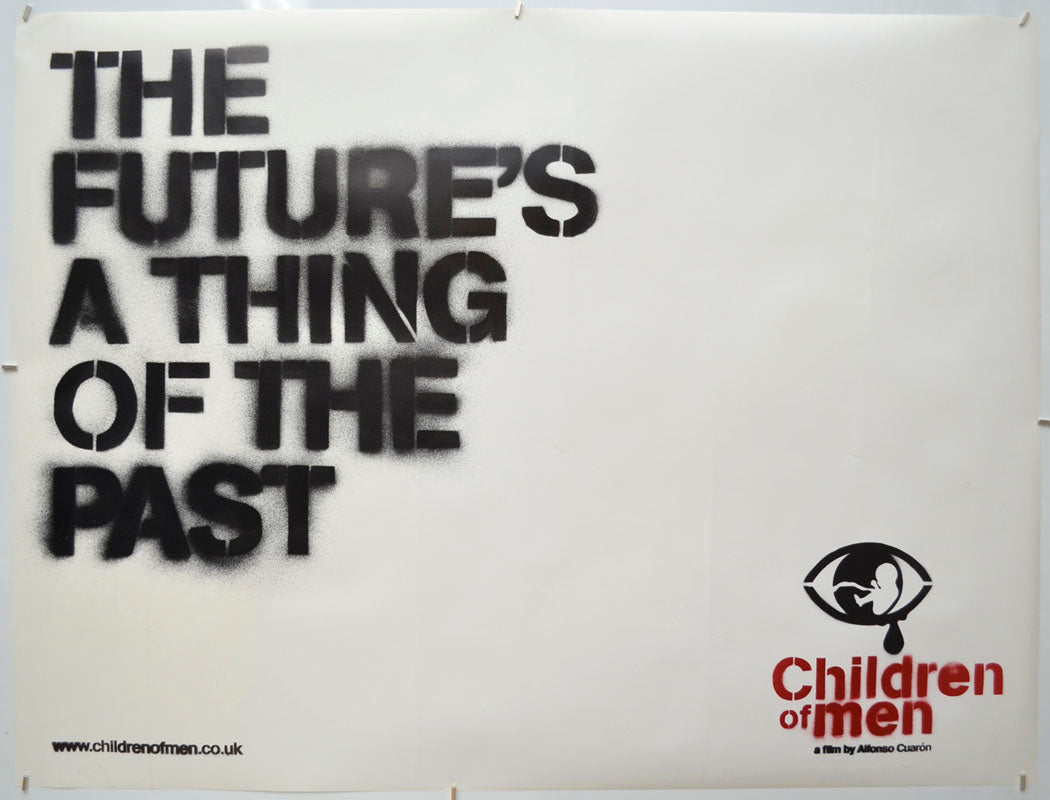 Children Of Men (Teaser / Advance Version 1) Original Quad Poster - Film Poster - Movie Poster