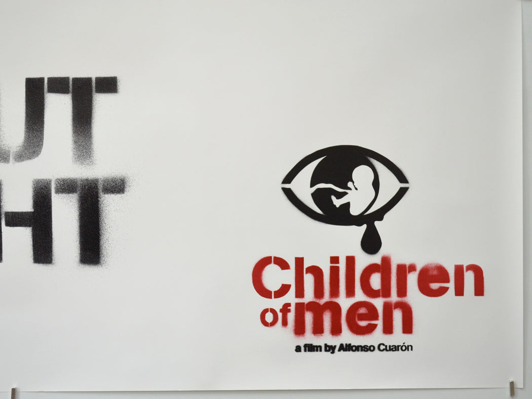CHILDREN OF MEN (Bottom Right) Cinema Quad Movie Poster