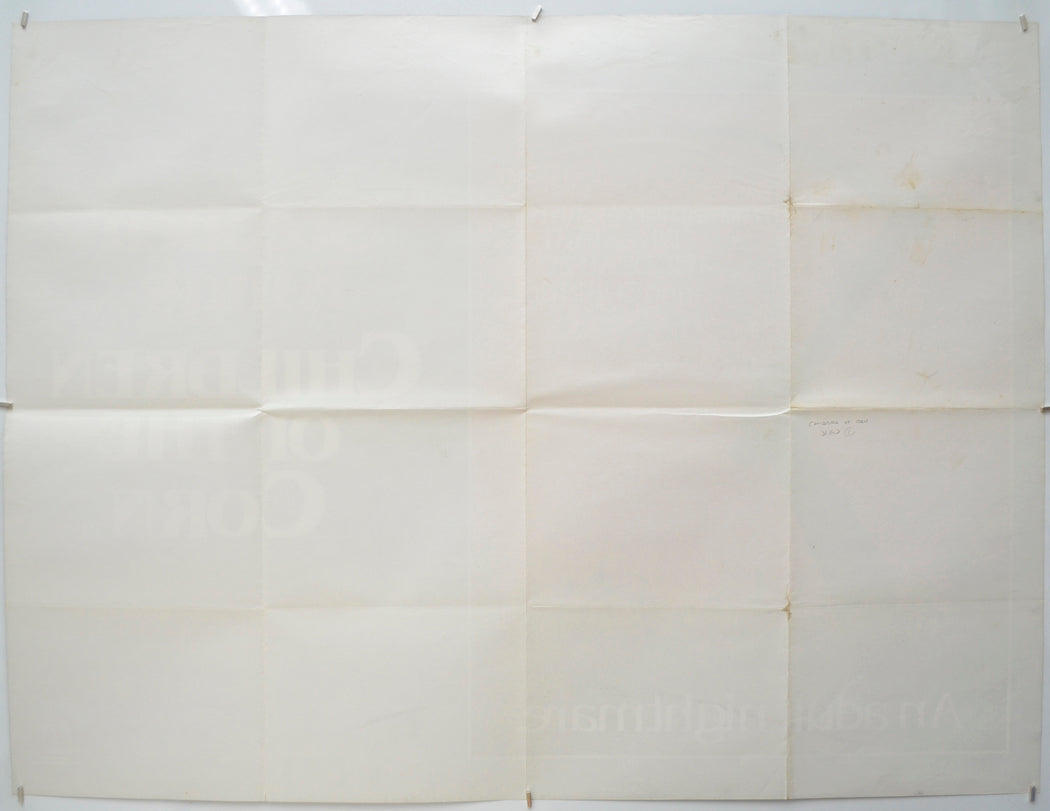 STEPHEN KING’S : CHILDREN OF THE CORN (Back) Cinema Quad Movie Poster