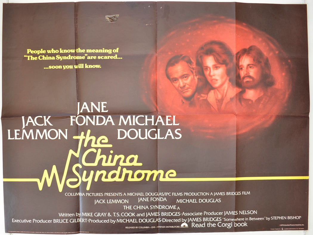 The China Syndrome Original Quad Poster - Film Poster - Movie Poster