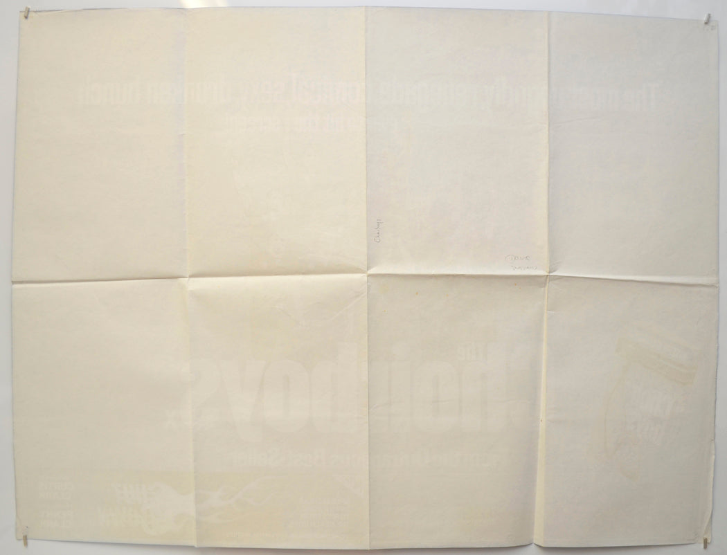 THE CHOIRBOYS (Back) Cinema Quad Movie Poster