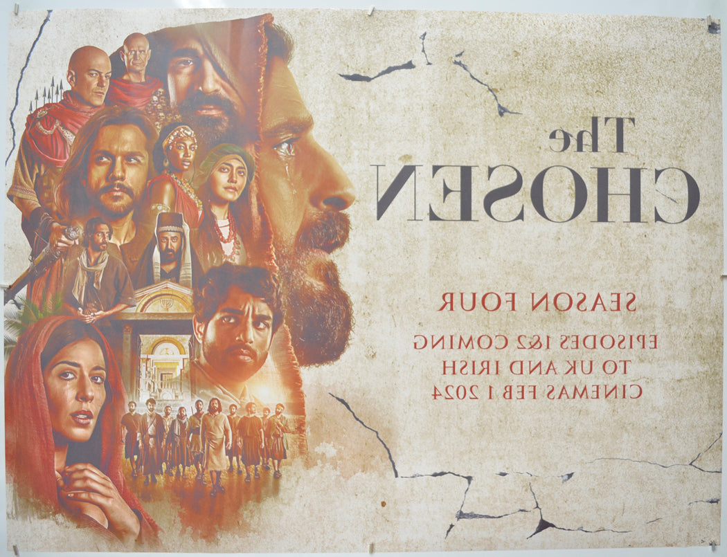 THE CHOSEN : SEASON 4 (Back) Cinema Quad Movie Poster