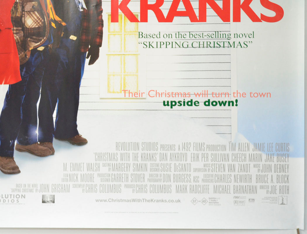 CHRISTMAS WITH THE KRANKS (Bottom Right) Cinema Quad Movie Poster