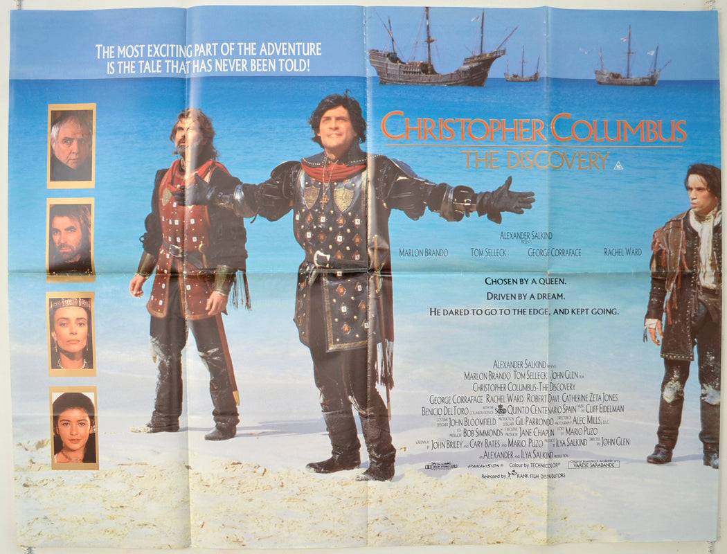 Christopher Columbus : The Discovery Original Quad Poster - Film Poster - Movie Poster