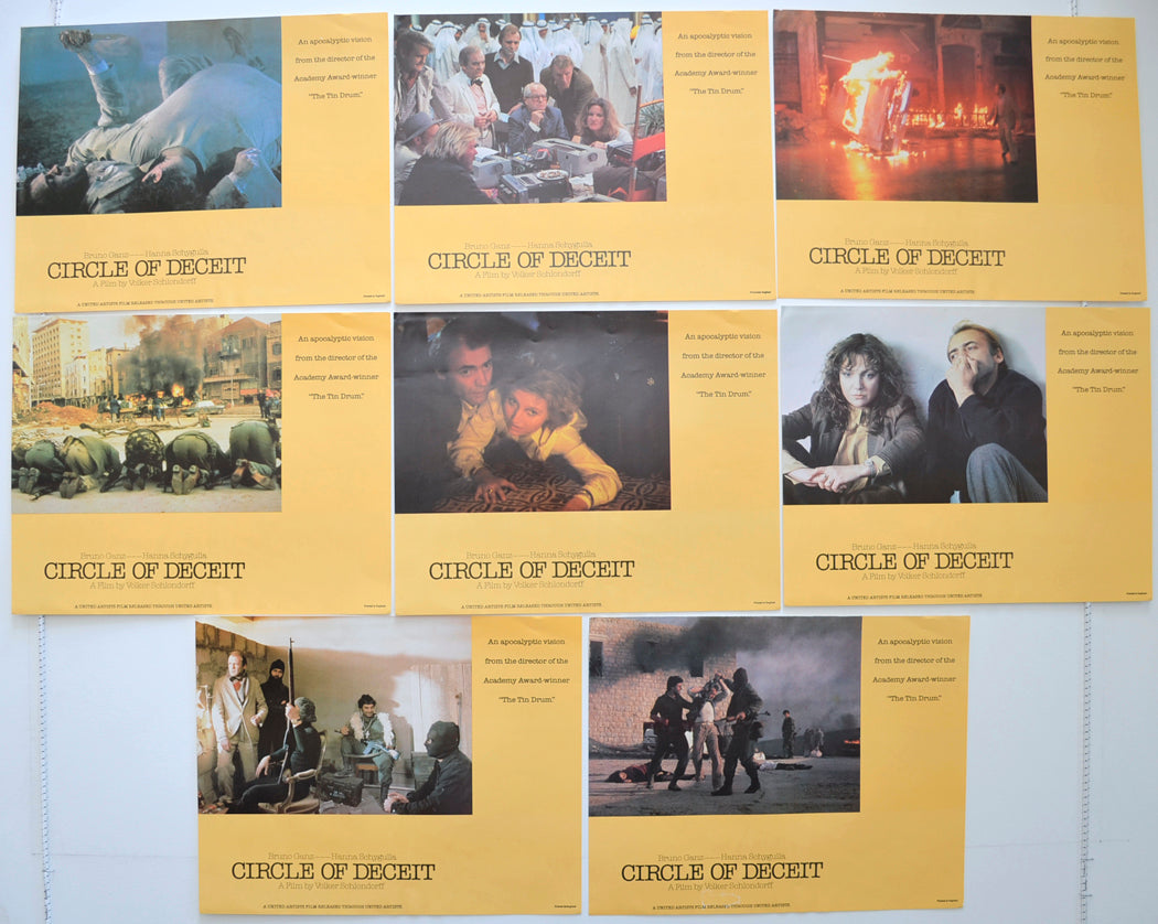 Circle Of Deceit Set of 8 Original Cinema Lobby Cards