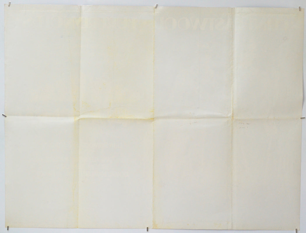 City Heat (Back) Cinema Quad Movie Poster