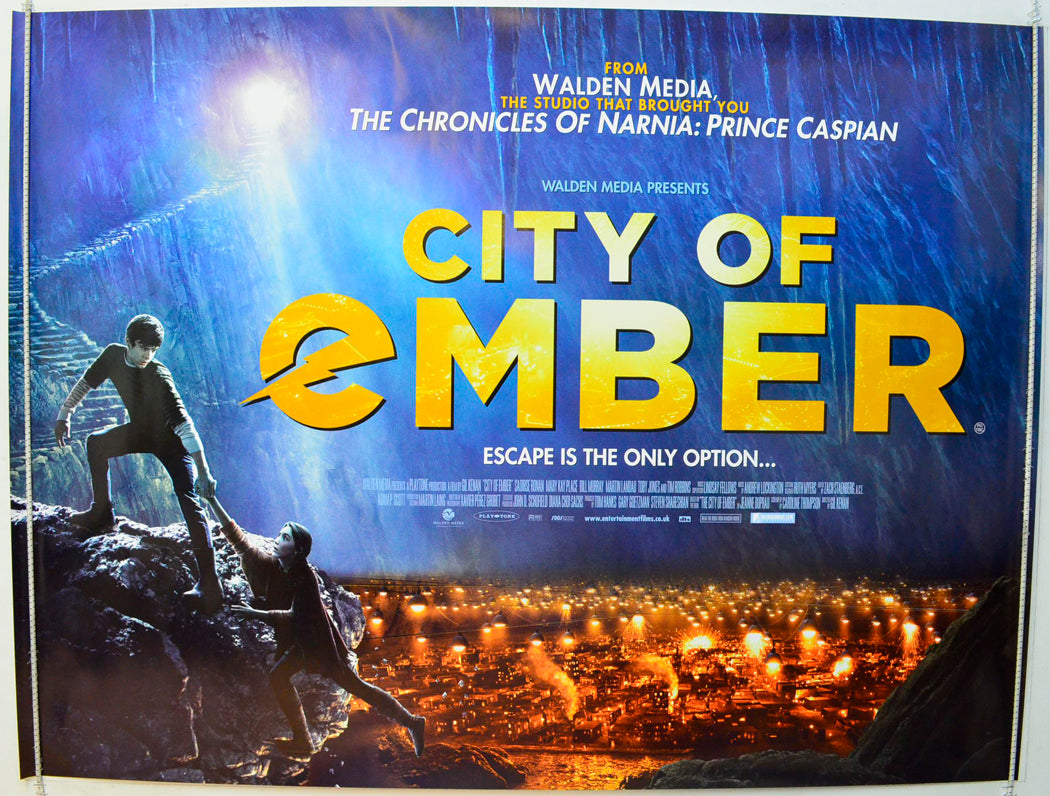 City Of Ember Original British Quad Poster - Film Poster - Movie Poster