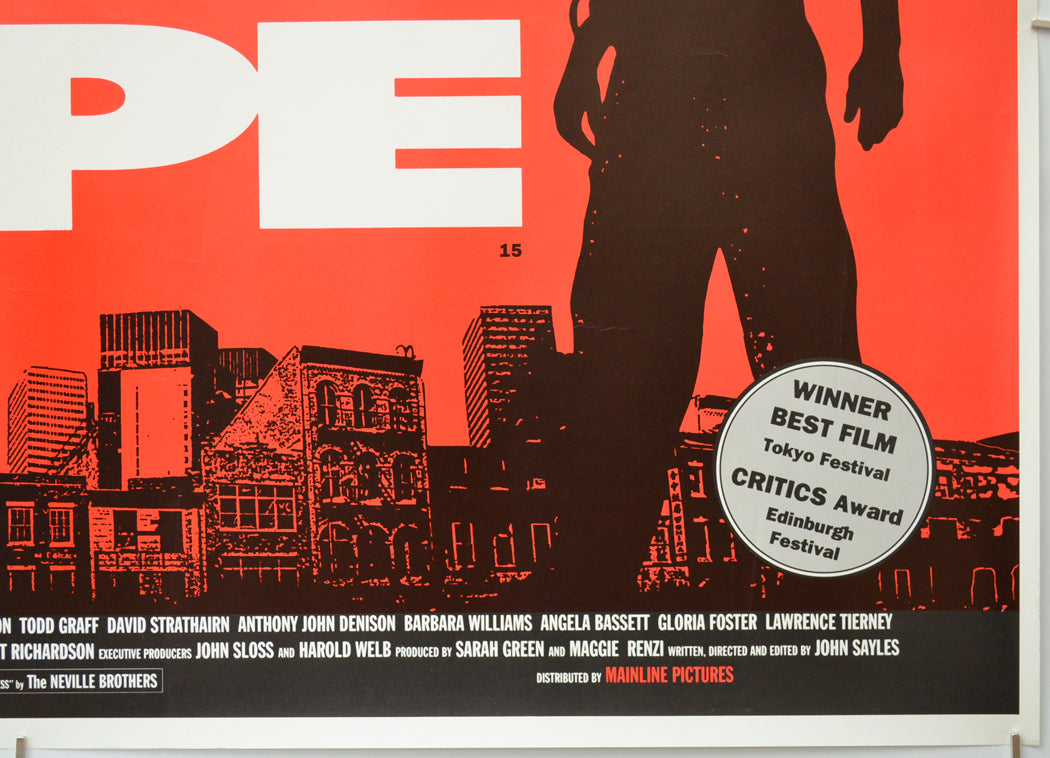 CITY OF HOPE (Bottom Right) Cinema Quad Movie Poster