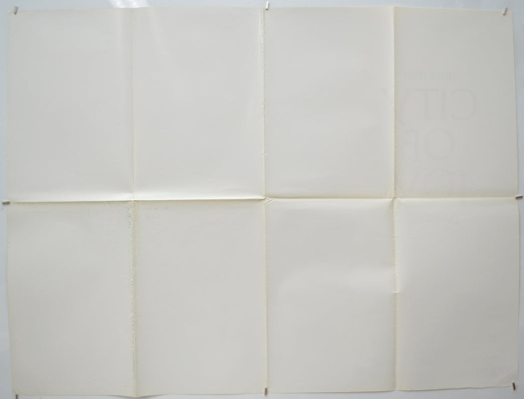 CITY OF JOY (Back) Cinema Quad Movie Poster