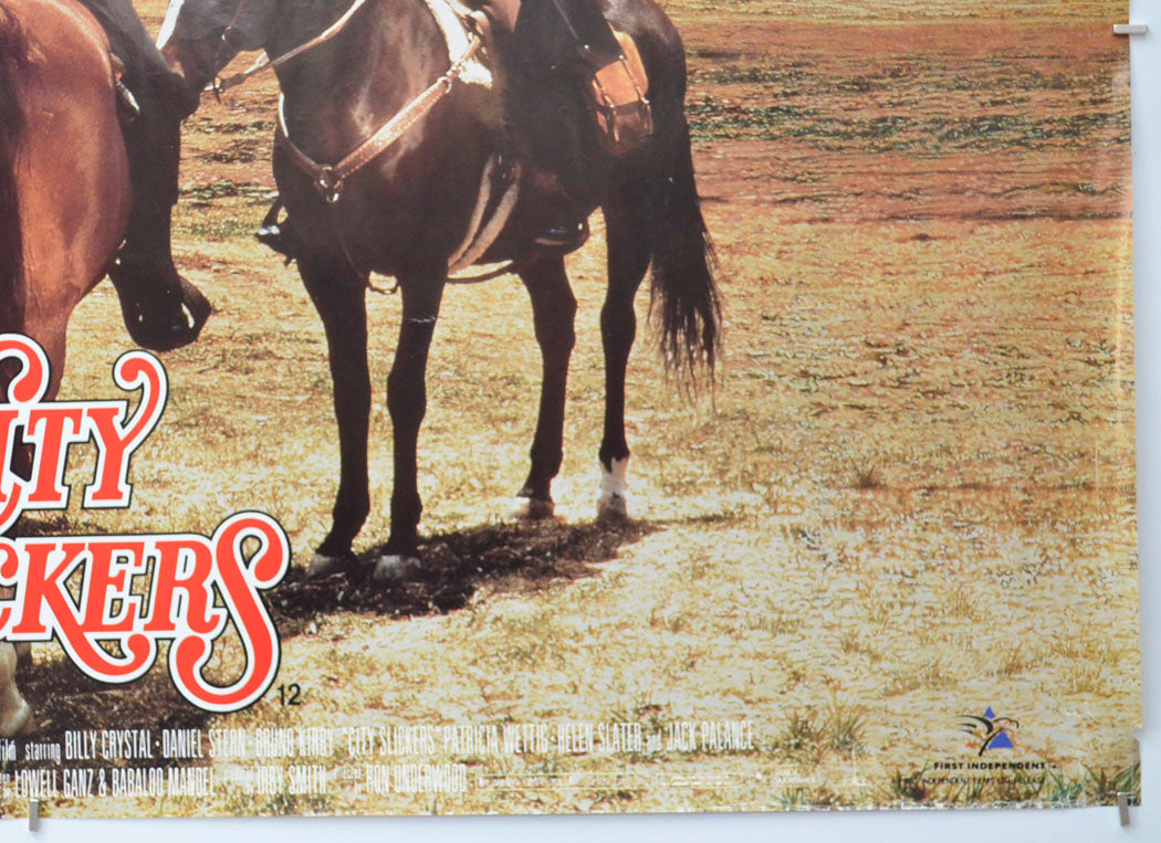 CITY SLICKERS (Bottom Right) Cinema Quad Movie Poster