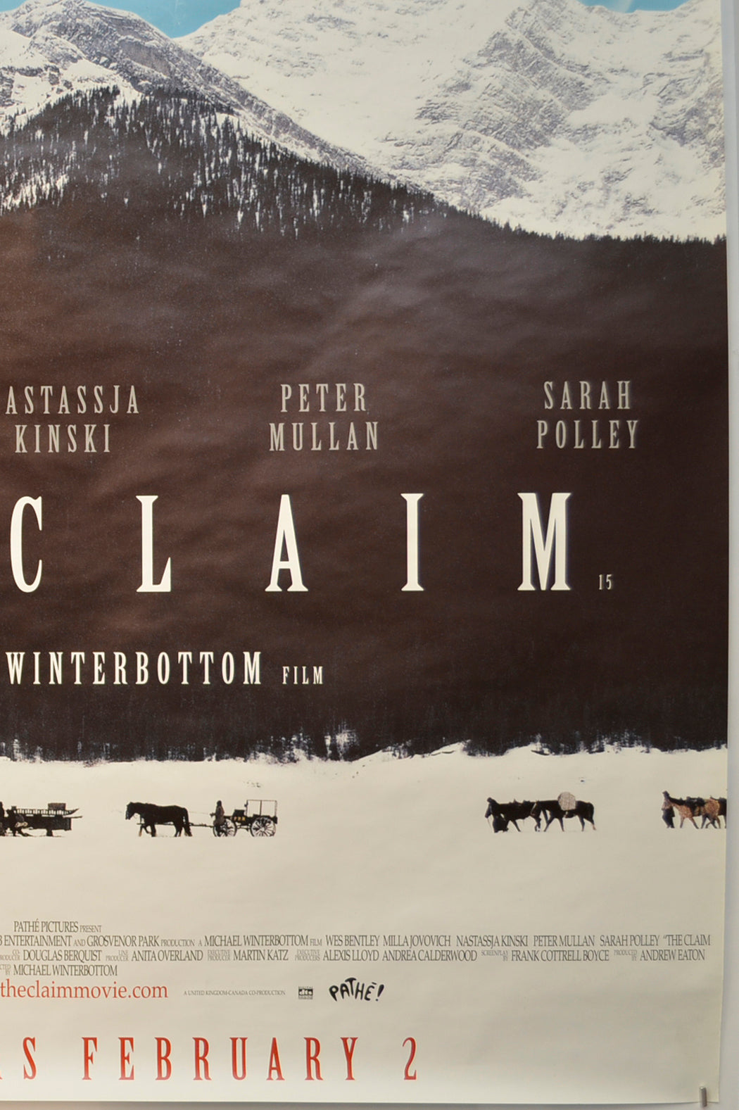 THE CLAIM (Bottom Right) Cinema 4 Sheet Movie Poster