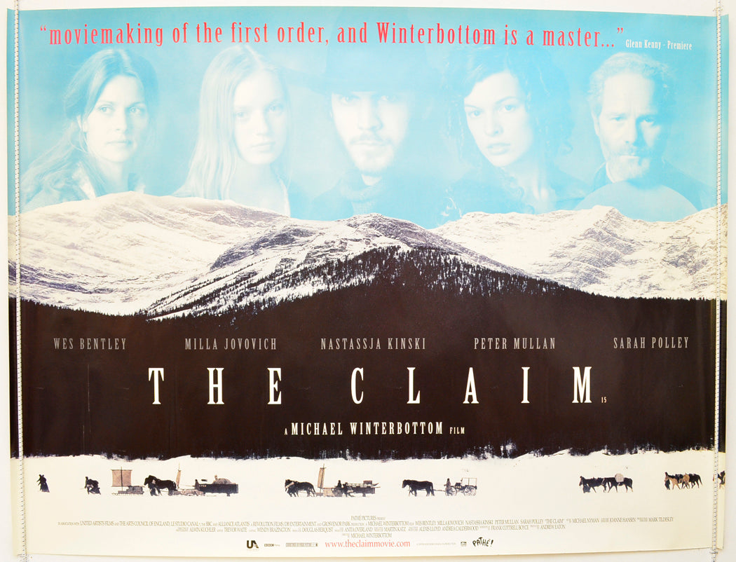 The Claim Original British Quad Poster - Film Poster - Movie Poster