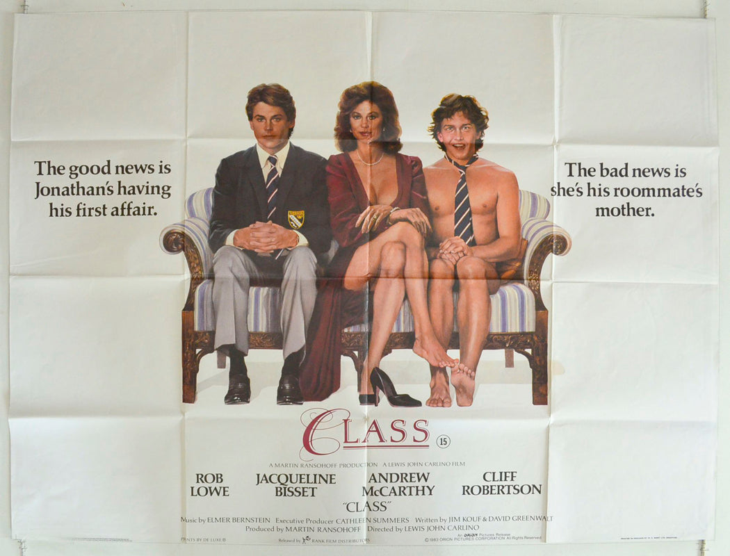Class Original British Quad Poster - Film Poster - Movie Poster