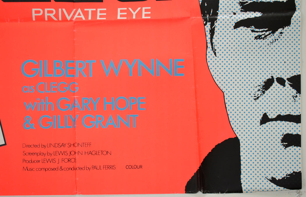 CLEGG (Bottom Right) Cinema Quad Movie Poster