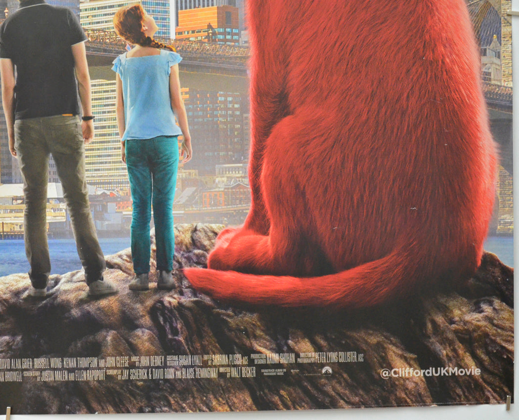 CLIFFORD THE BIG RED DOG (Bottom Right) Cinema Quad Movie Poster