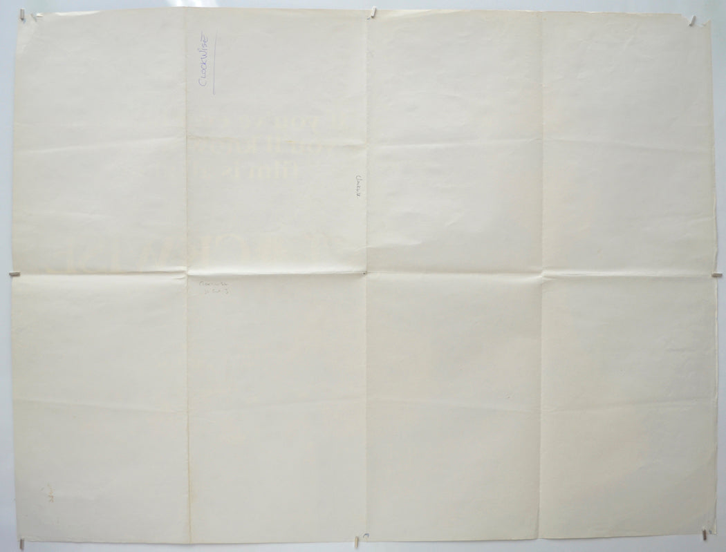 CLOCKWISE (Back) Cinema Quad Movie Poster