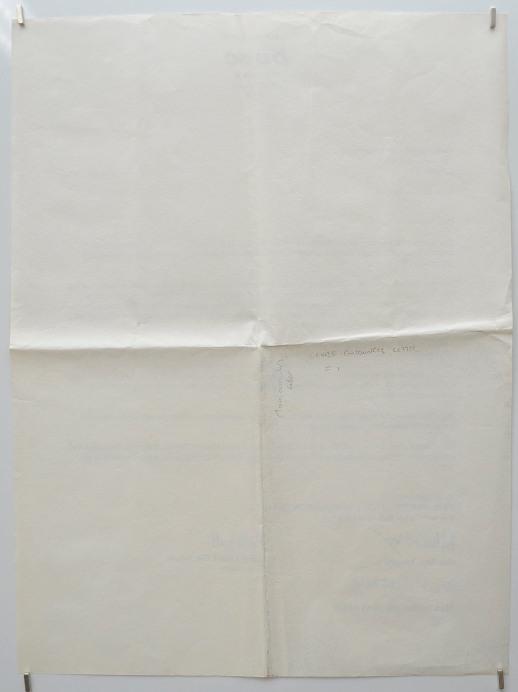 CLOSE ENCOUNTERS OF THE THIRD KIND (Back) Cinema Crown Poster