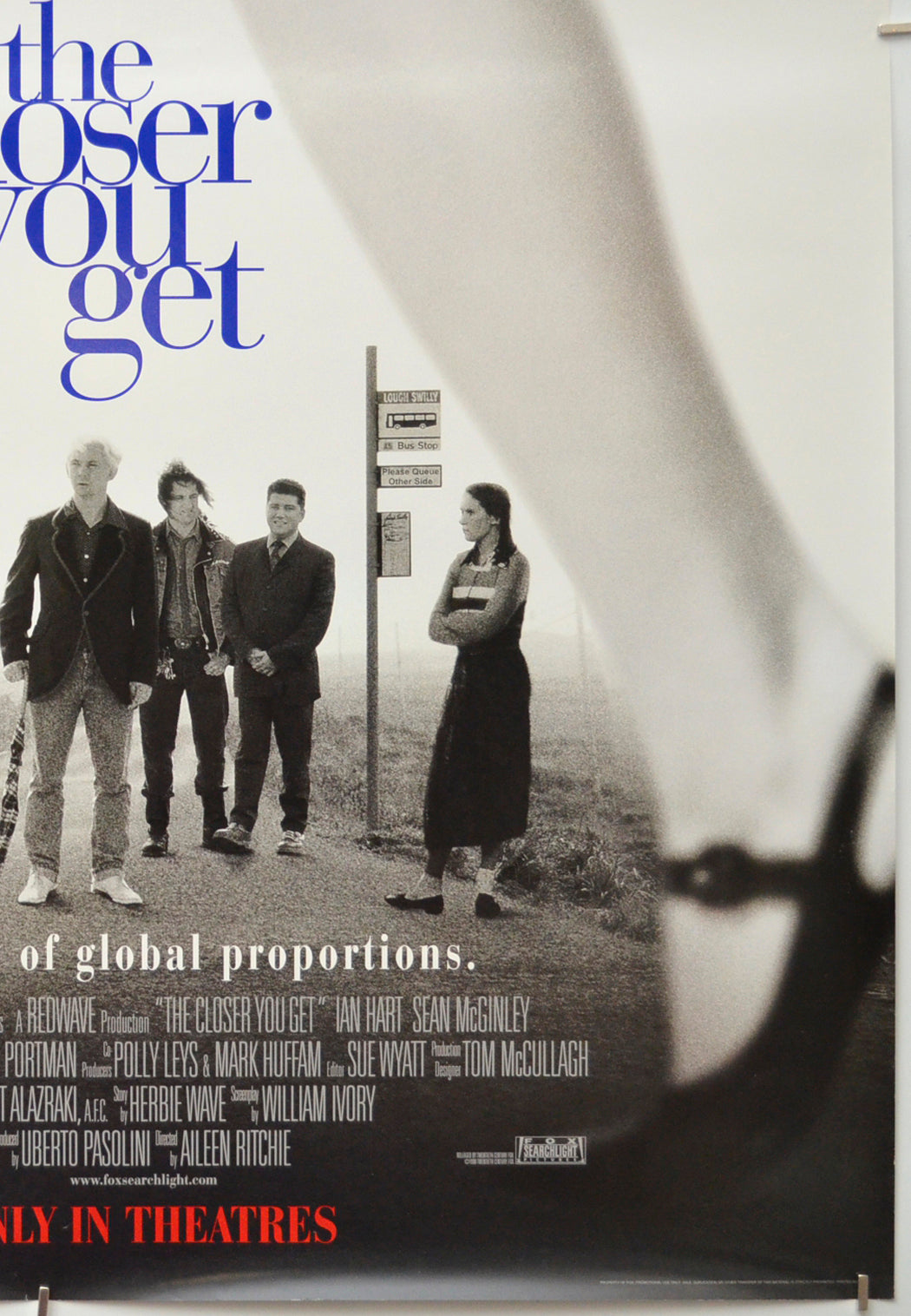 THE CLOSER YOU GET (Bottom Right) Cinema One Sheet Movie Poster