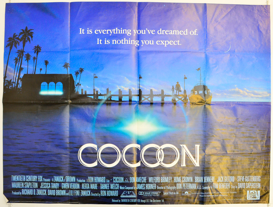 Cocoon Original Quad Poster - Film Poster - Movie Poster