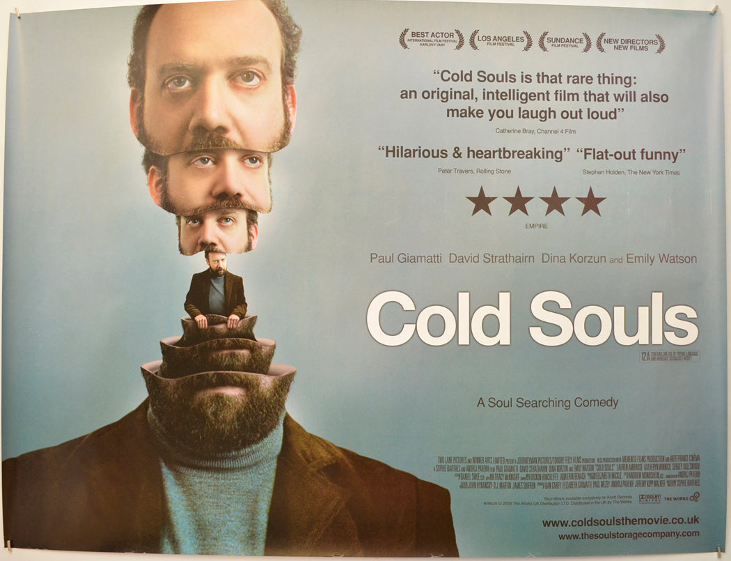 Cold Souls Original Quad Poster - Film Poster - Movie Poster