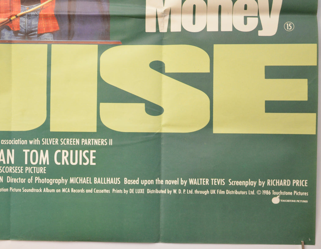 THE COLOR OF MONEY (Bottom Right) Cinema Quad Movie Poster