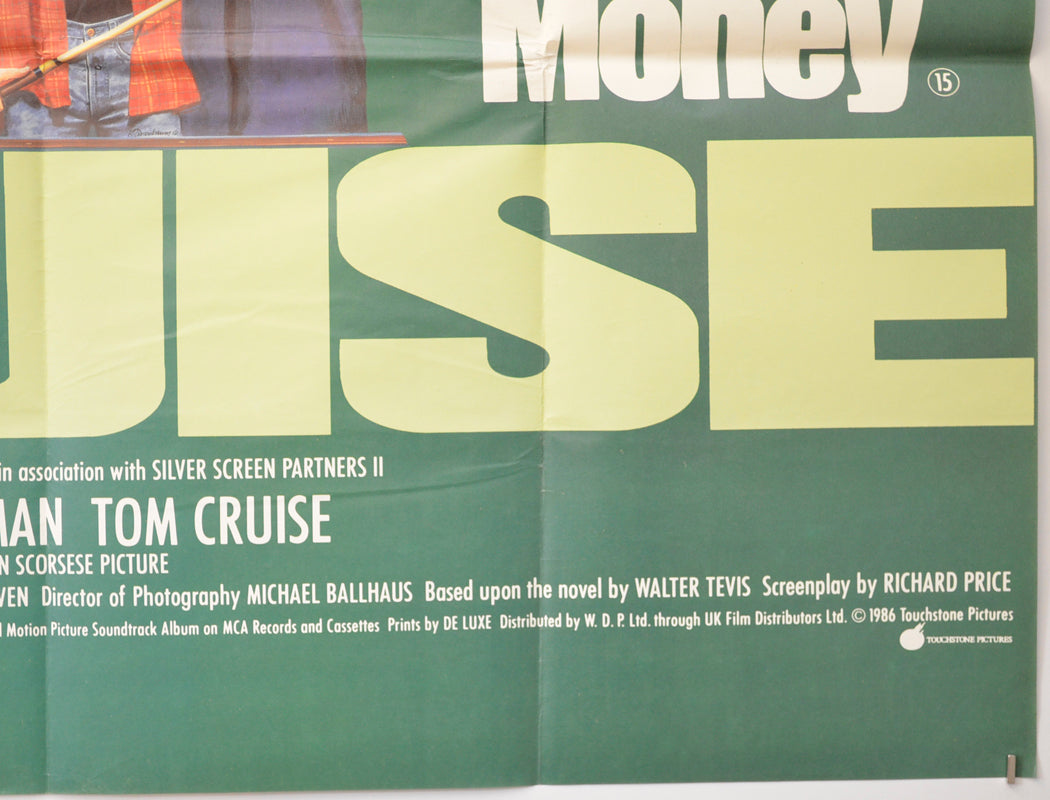 THE COLOR OF MONEY (Bottom Right) Cinema Quad Movie Poster