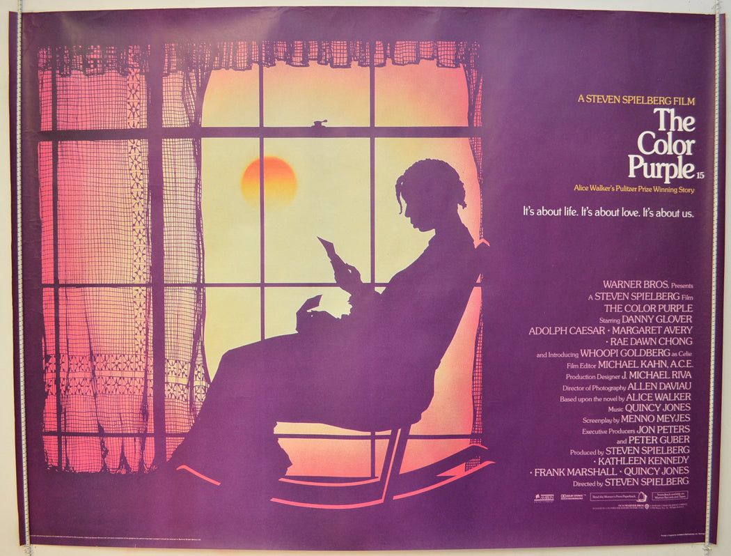 The Color Purple Original Quad Poster - Film Poster - Movie Poster