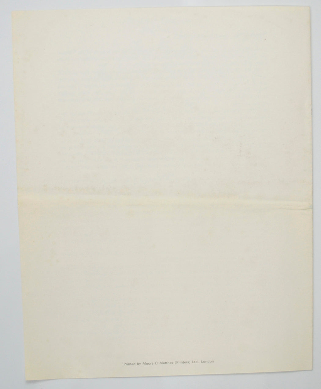 COMING HOME Cinema Exhibitors Press Synopsis Credits Booklet - BACK