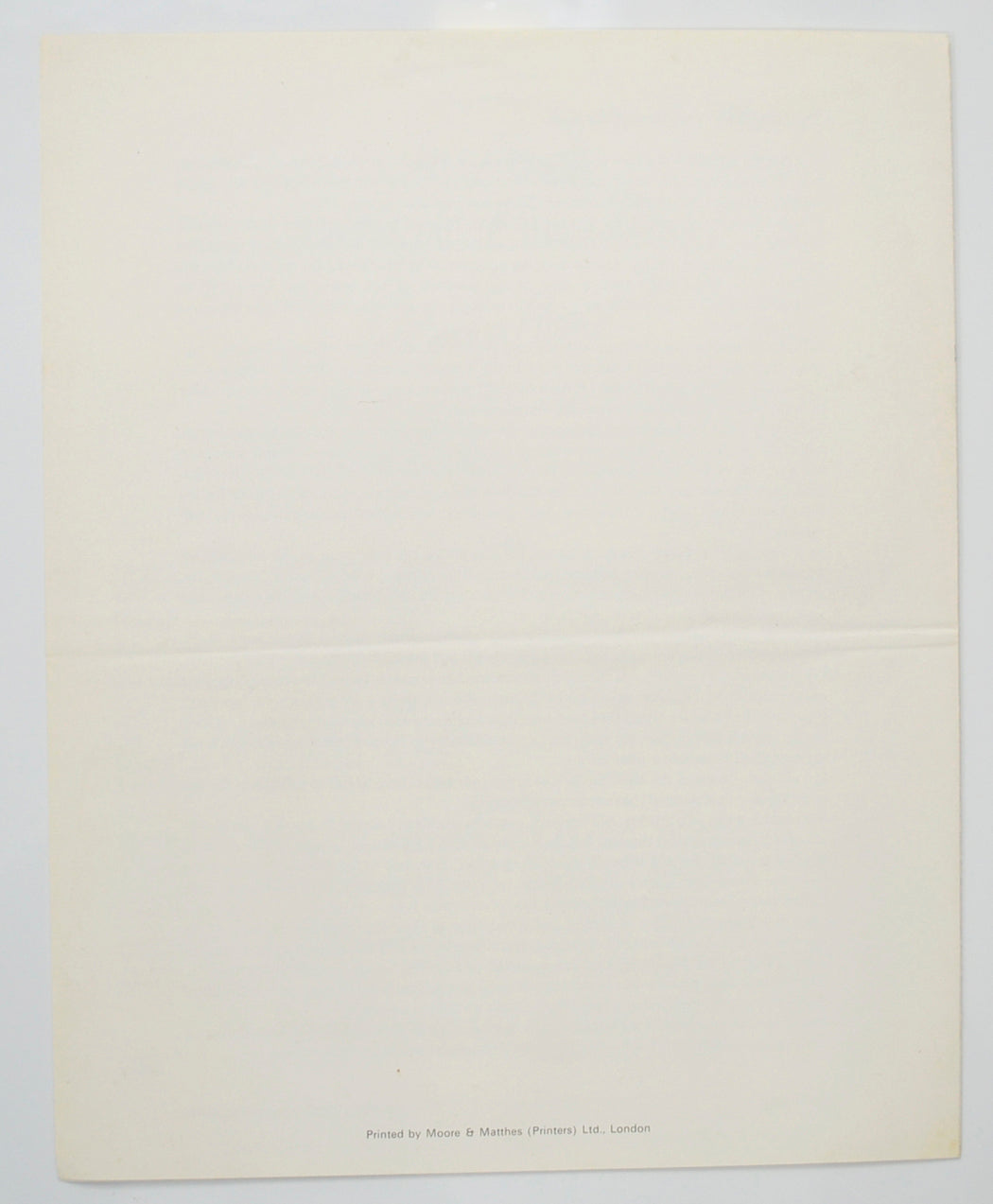 COMING HOME Cinema Exhibitors Press Synopsis Credits Booklet - BACK