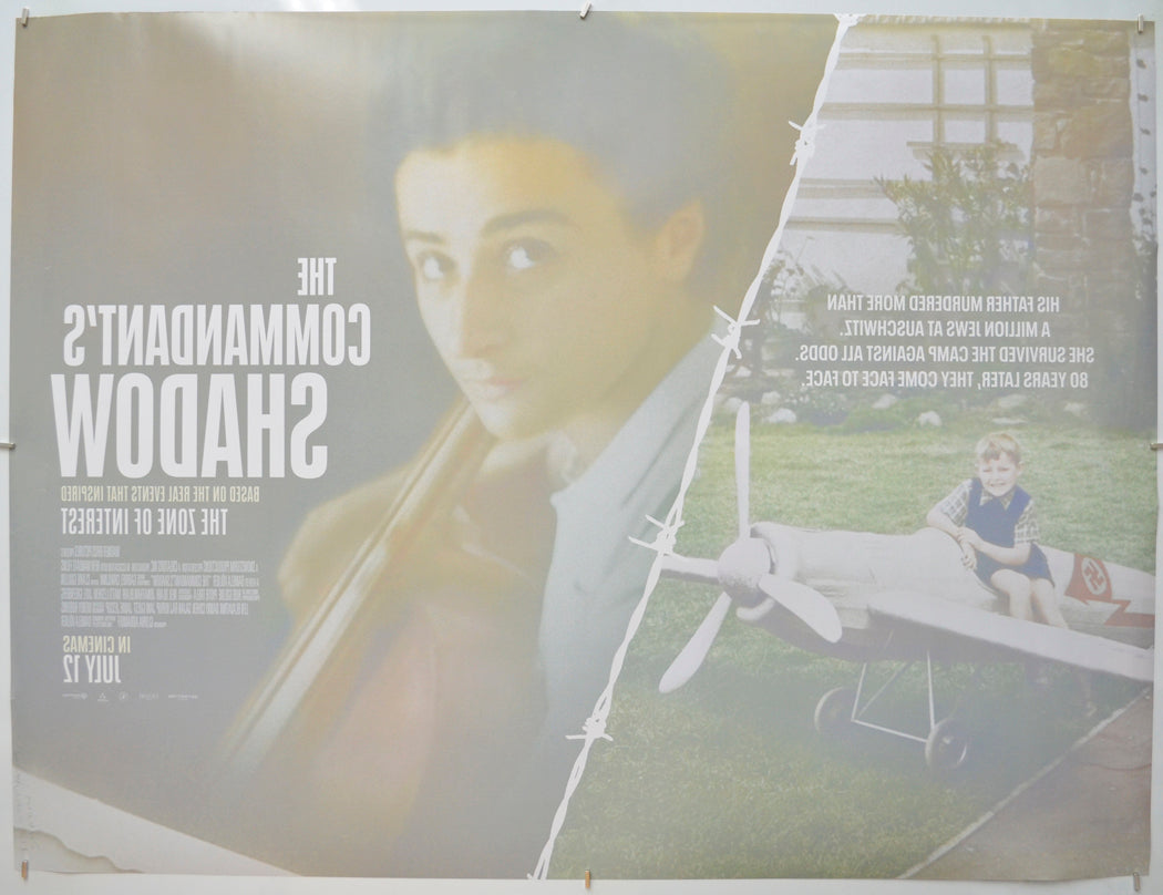 THE COMMANDANT’S SHADOW (Back) Cinema Quad Movie Poster