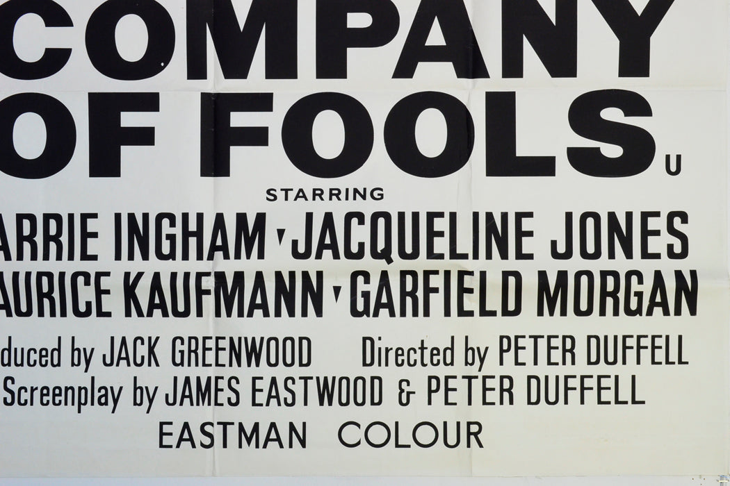 COMPANY OF FOOLS (Bottom Right) Cinema Quad Movie Poster