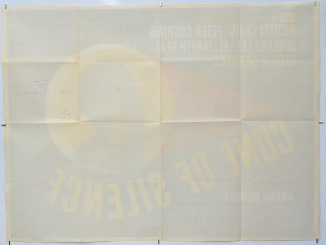 Cone Of Silence (Back) Cinema Quad Movie Poster