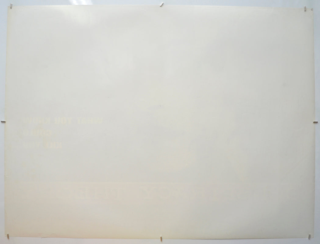 CONSPIRACY THEORY (Back) Cinema Quad Movie Poster