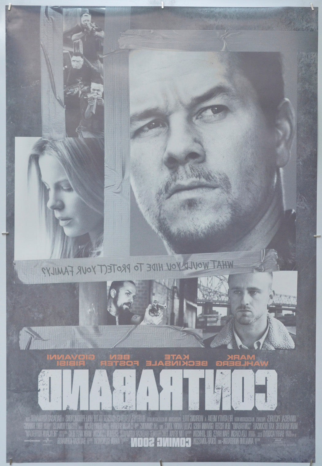 Contraband (Back) Cinema One Sheet Movie Poster