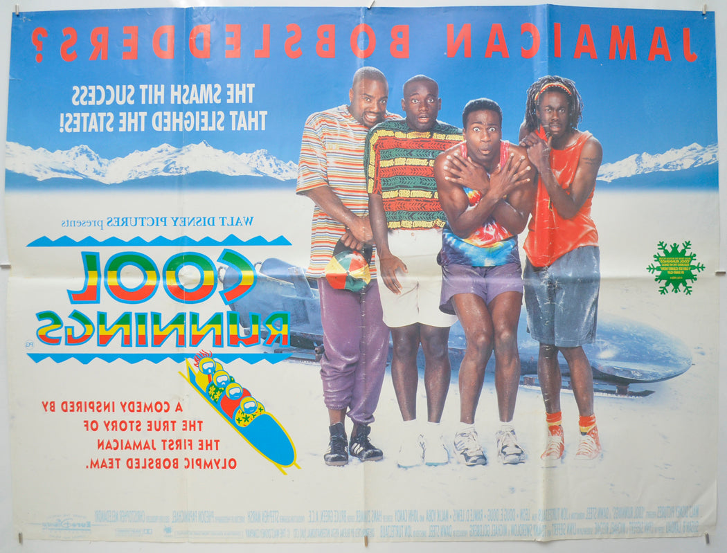 COOL RUNNINGS (Back) Cinema Quad Movie Poster