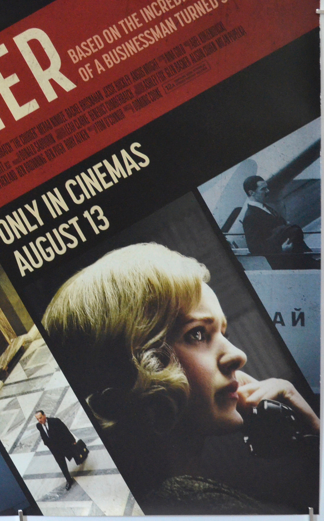 THE COURIER (Bottom Right) Cinema One Sheet Movie Poster