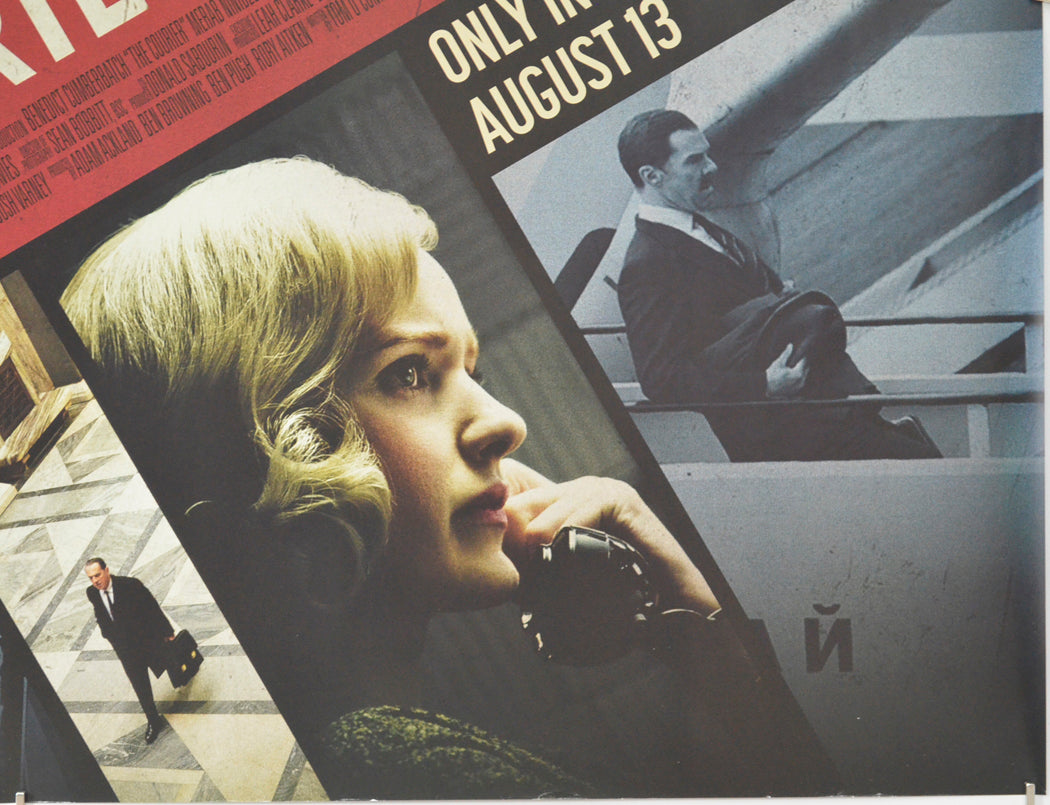 THE COURIER (Bottom Right) Cinema Quad Movie Poster