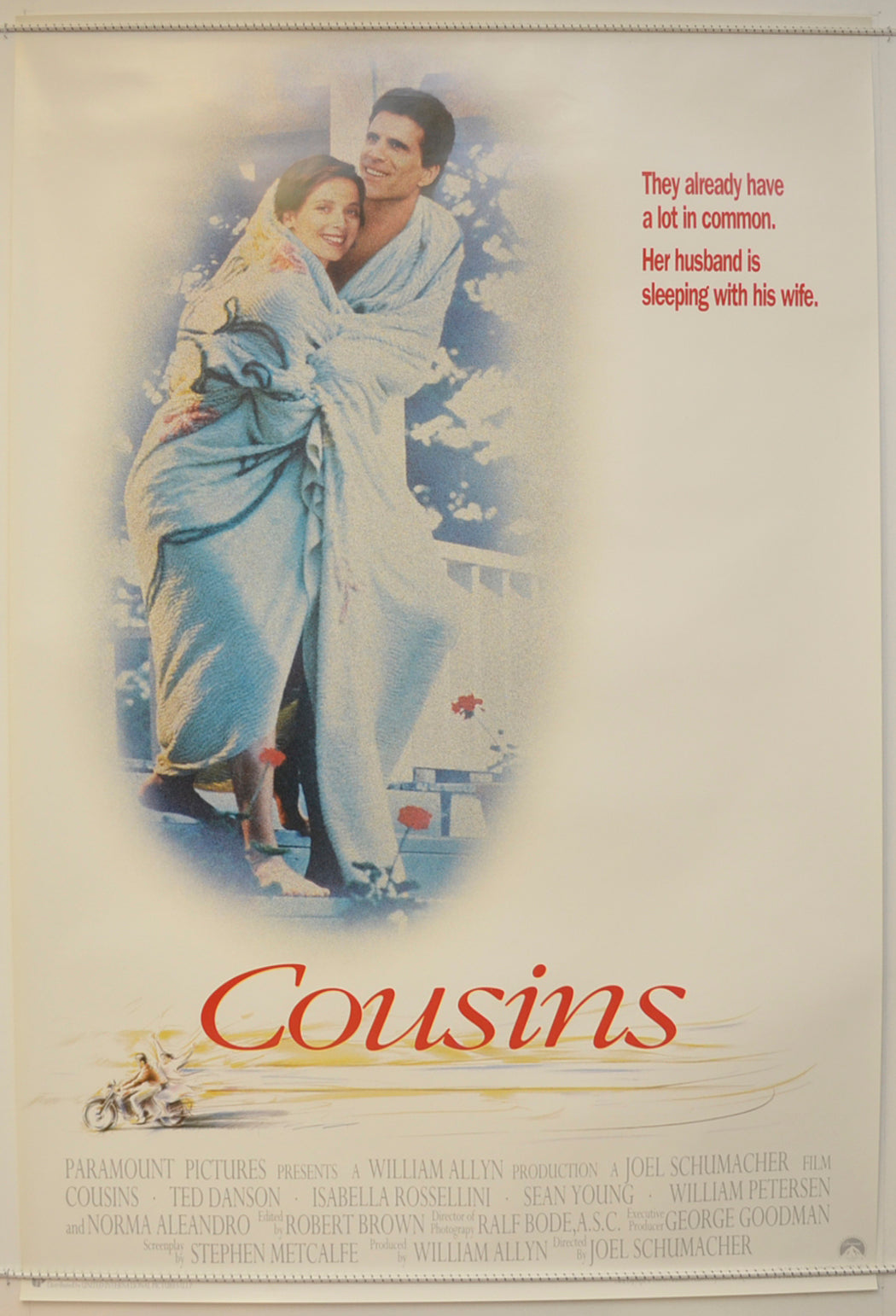 Cousins Original One Sheet Poster - Film Poster - Movie Poster
