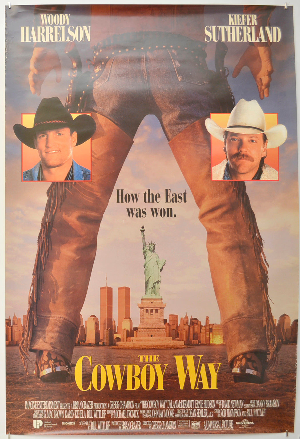 The Cowboy Way Original One Sheet Poster - Film Poster - Movie Poster