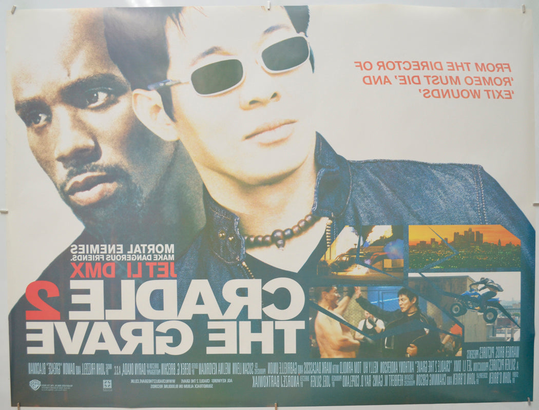 CRADLE 2 THE GRAVE (Back) Cinema Quad Movie Poster