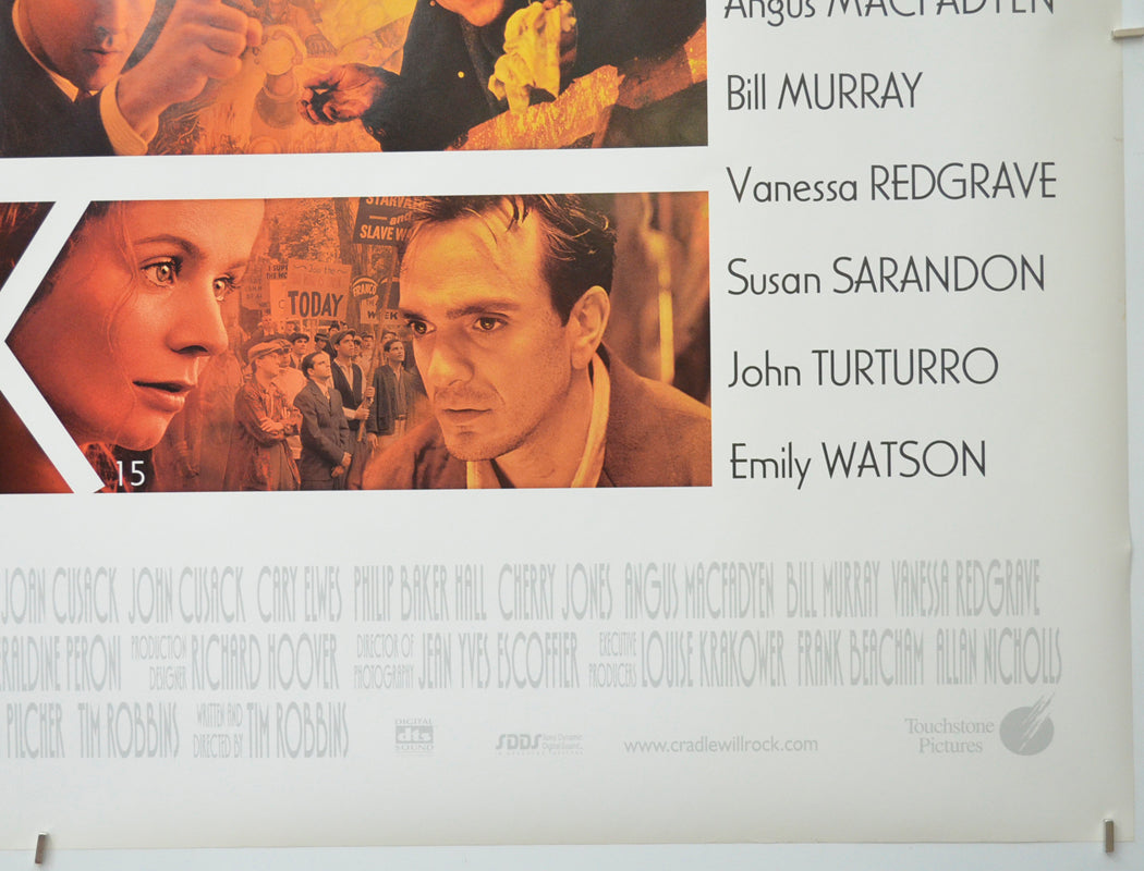 CRADLE WILL ROCK (Bottom Right) Cinema Quad Movie Poster