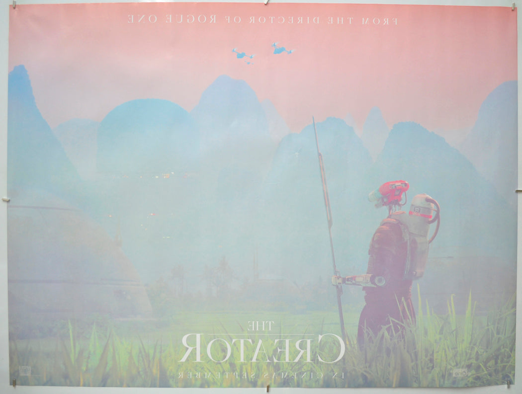 THE CREATOR (Back) Cinema Quad Movie Poster