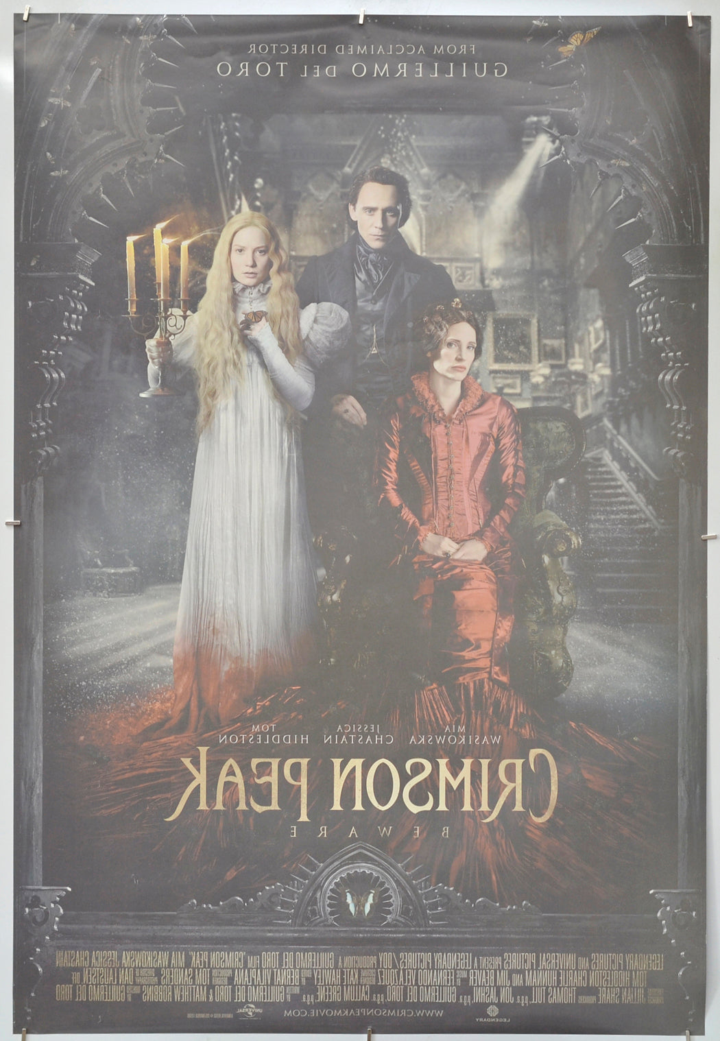 Crimson Peak (Back) Cinema One Sheet Movie Poster