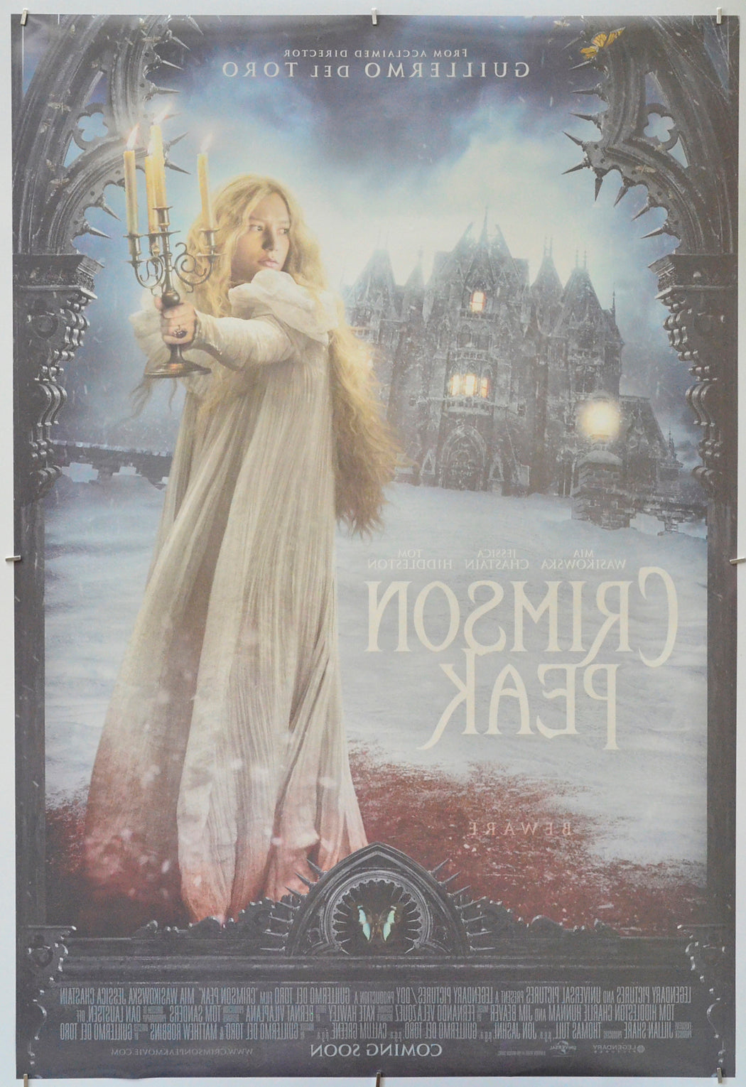 Crimson Peak (Back) Cinema One Sheet Movie Poster