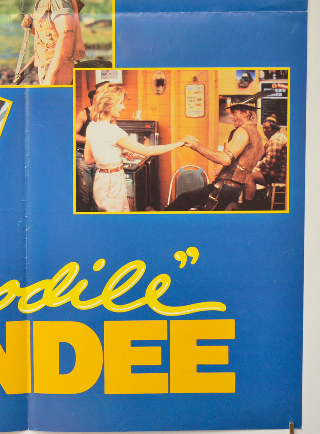 CROCODILE DUNDEE (Bottom Right) Cinema Double Crown Movie Poster